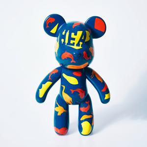 หมีรุนแรงขนาดใหญ่ สีสันสดใส HEA รายแฟชั่น เหมาะสำหรับเล่นกีฬา