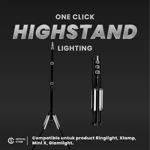 One Click High stand by Cathiestuff | Accessories Lighting I Tripod | Stand Tinggi