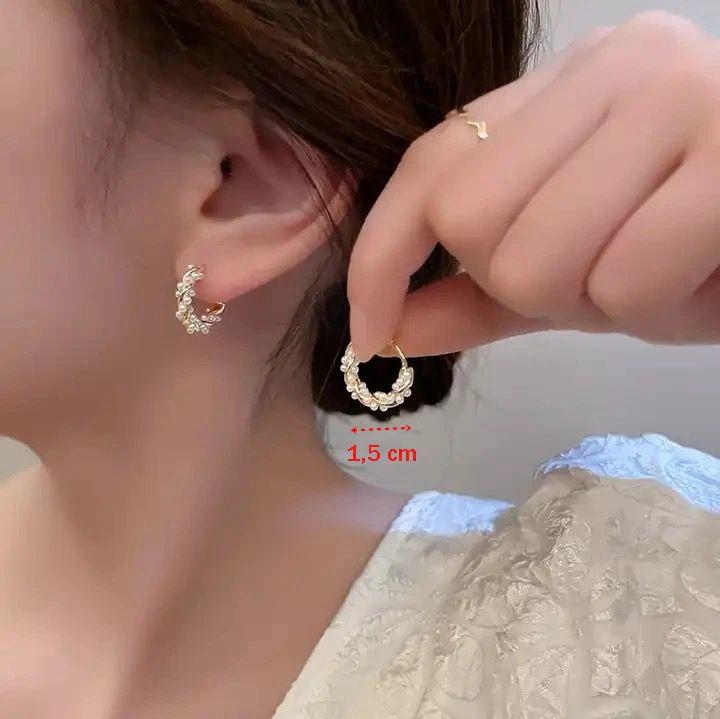 Product Introduction of Anting Bulat Mini Anting Bulat Kecil Model Kekinian AT662 Aksesoris Perhiasan 2
