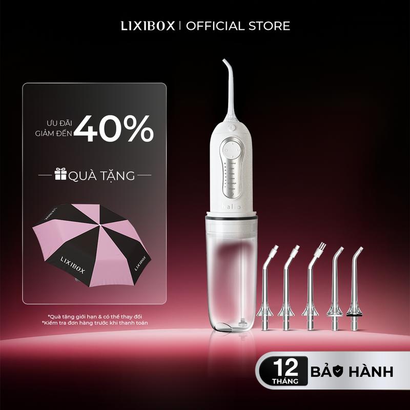 Máy Tăm Nước Cầm Tay 6 Chế Độ Halio Professional Cordless Oral Irrigator tam nuoc may tam