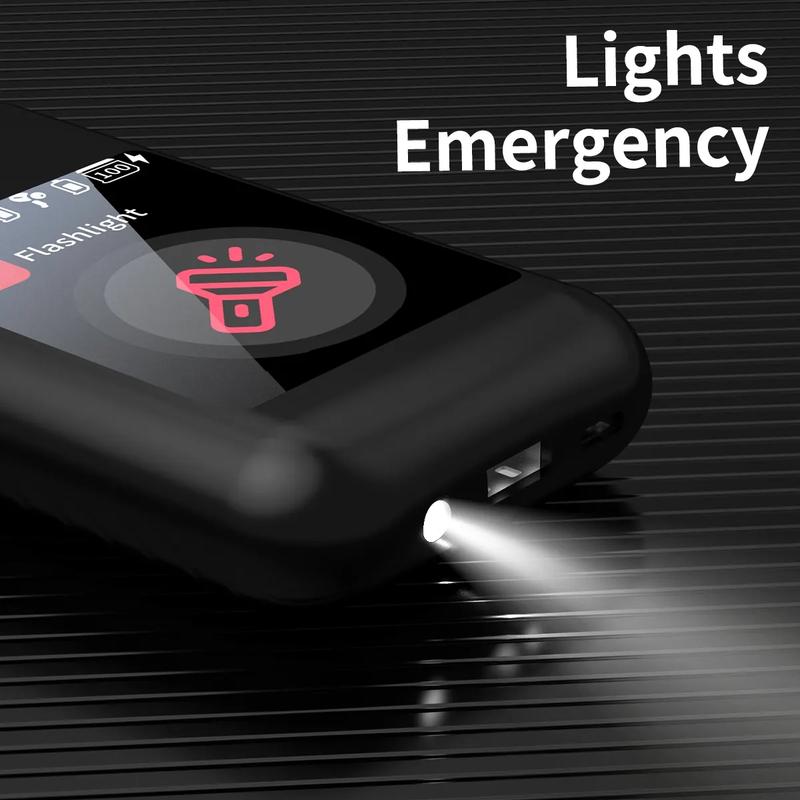 Product Introduction of Tai Nghe Bluetooth, 5000mAh, TF20-2nd A98 HỘP Mới, Màn Hình Đa Phương Tiện 2.8 inch, Cầm Tay, Thiết Kế Kho Báu 3 Trong 1, Đèn Pin 2
