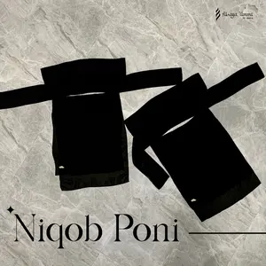 Niqob / Cadar Poni / Niqob Syari / Ringan / Adem