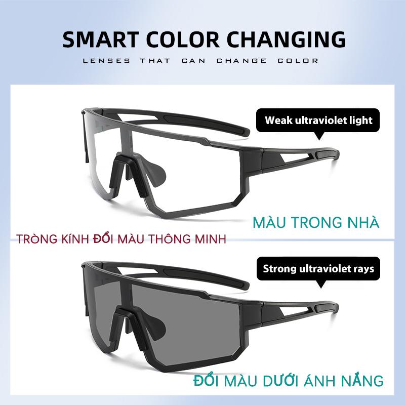  Kính râm xe máy 2303 tròng kính đầy màu sắc thích hợp cho trượt tuyết đi xe đạp đi bộ đường dài leo núi đi du lịch dành cho phụ nữ và nam giới chống gió chống bụi chống tia cực tím bảo vệ mắt ngoài trời kính râm dành cho leo núi 