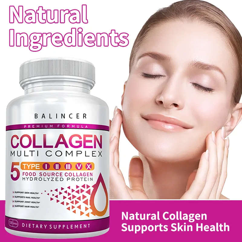 balincer collagen glutathione Balincer Collagen Health Supplement Supports Nail, Hair and Skin Health 30,  60, 120 Capsules