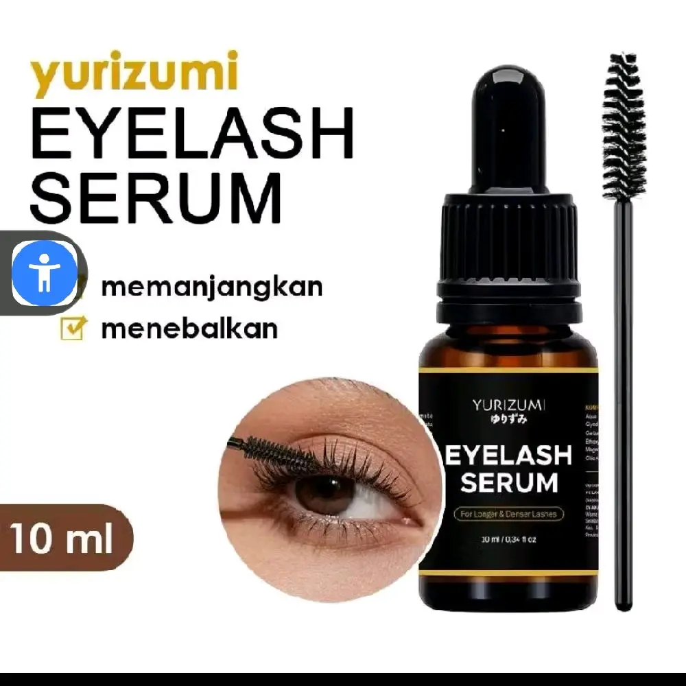 Yurizumi Oilash Serum Alis & Bulu Mata 10ml - Memanjangkan & Menebalkan Bulu Mata - BPOM Terdaftar Murah Bulumata