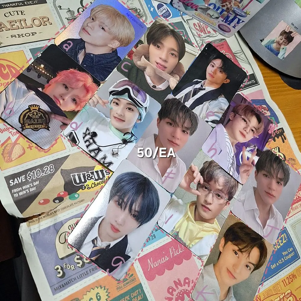 wts || want to sell photocard pc ina  • jeno holo we boom • jaemin, mark, jisung 7 dream qr ver istj • jeno melet pink xmas • mark candy magazine • jeno starry dream • jaemin, mark trading card tds • mark tincase wtmc