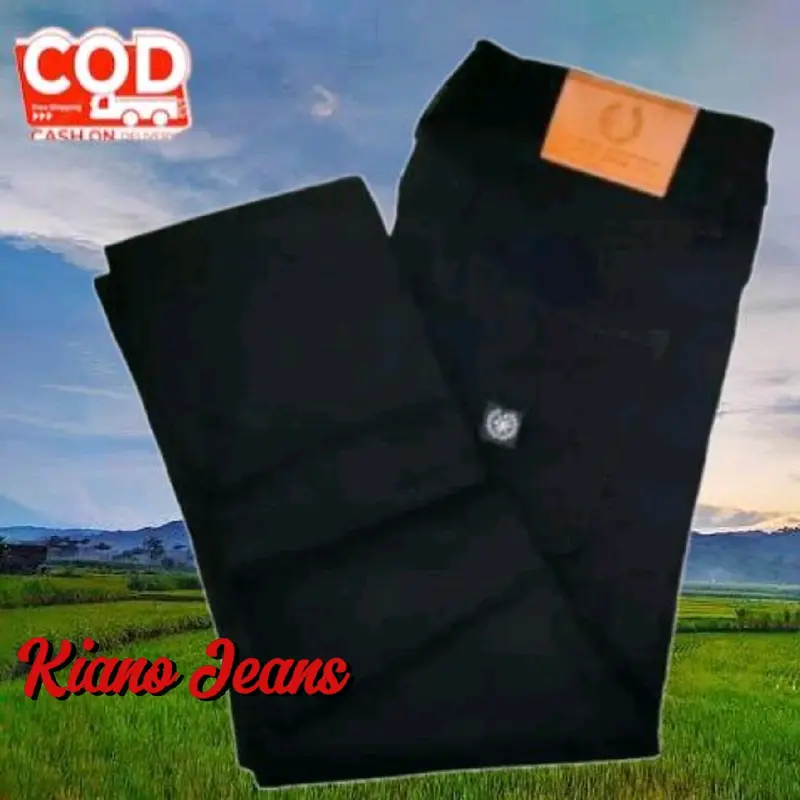 Celana Jeans Panjang Pria Slimfit - celana jeans panjang pensil pria Stretch Bahan Melar Denim 1