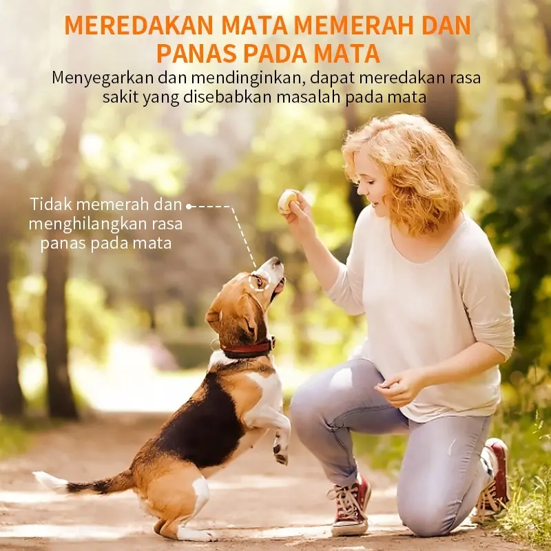 PUAINTA 8ml/botol Tetes Mata untuk Kucing dan Anjing Konjungtivitis Keratitis Mata Kemerahan dan Nanah di Mata 1