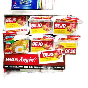 Setiap pembelian 1 Box BEJO Jahe merah Gratis 1 pcs Indomie Goreng