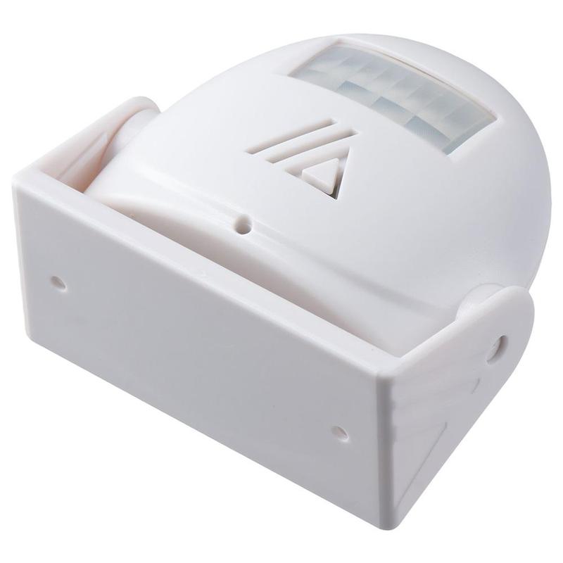 Durable Plastic Intelligent Doorbell Sensor White DC Bell Alarm Door Chime Bell Entry Alert Homes 1