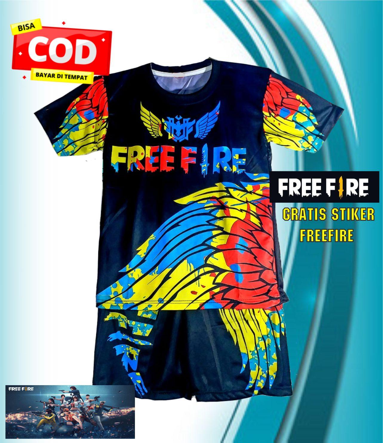 BAJU FREE FIRE ANAK LAKI LAKI | SETELAN FF TERBARU