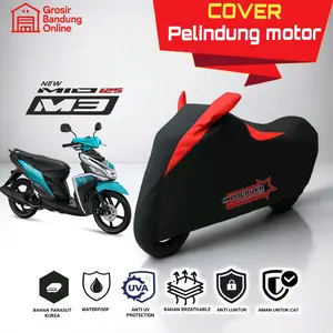 COVER MOTOR MIO M3 SARUNG MOTOR BAHAN WATERPROOF KUALITAS PREMIUM Motorcycle