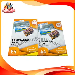 Plastik Laminating Amanda A4 F4 Laminasi Panas 1Pak isi 100Lembar