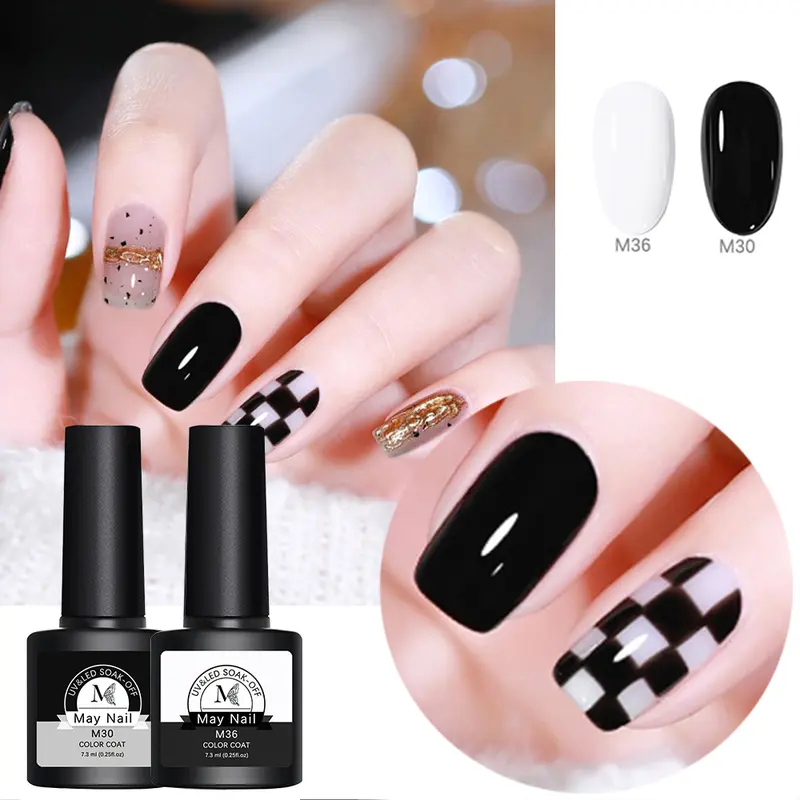 Kutek Gel UV LED gel polish 165 COLOUR Nail Art Cat Kuku nail Polish 4