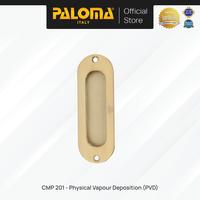 Gambar PALOMA Gagang Pintu Door Handle Sliding Comen Flush Tanam Geser Oval Bulat 12 cm Stainless Steel SUS 304 SU304 Chrome Krom Silver Grey Abu Gold Emas Black Hitam Gunmetal Gun Metal Antique Antik CMP 201 202 203 220 224 229 - PVD dari PALOMA Official Kota Administrasi Jakarta Timur 3 Tokopedia