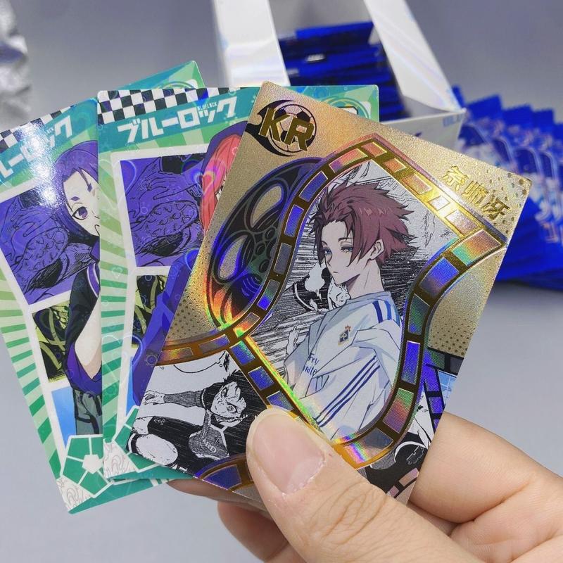Product Introduction of Thẻ blue lock Nagi itoshi rin bachira bài USR/SSR/QR hiếm card game anime 1 gói Pack nhân phẩm 17