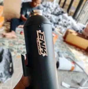ENK Knalpot Standar Racing Moncong Sijiro Original Muffler Cocok untuk Vario Scoopy Beat Mio Nmax PCX Aerox Mioj Mio3 DLL Motorcycle