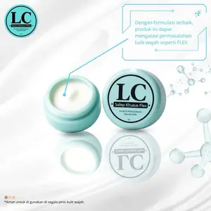 LC Flek Night Cream Salep LC Booster Melasma Memudarkan Flek Hitam Membandel Bekas Jerawat Mencerahkan Wajah Perawatan Kusam