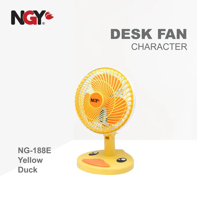 Kipas Angin Meja Karakter 8 Inch Nagoya NG-188 - Portable Desk Fan Character Nagoya NG-188 5