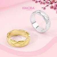 Gambar Kimora - Cincin Titanium Wanita Tara Cnt194 - GOLD SMALL 8 dari Kimora Jewelry Kota Denpasar 4 Tokopedia