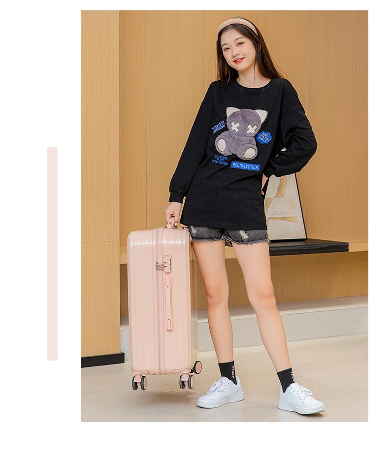 998 High-Fashion Bestseller Luggage: Combination Lock Carry-On Suitcase, Travel Case, Hard-Shell Trolley