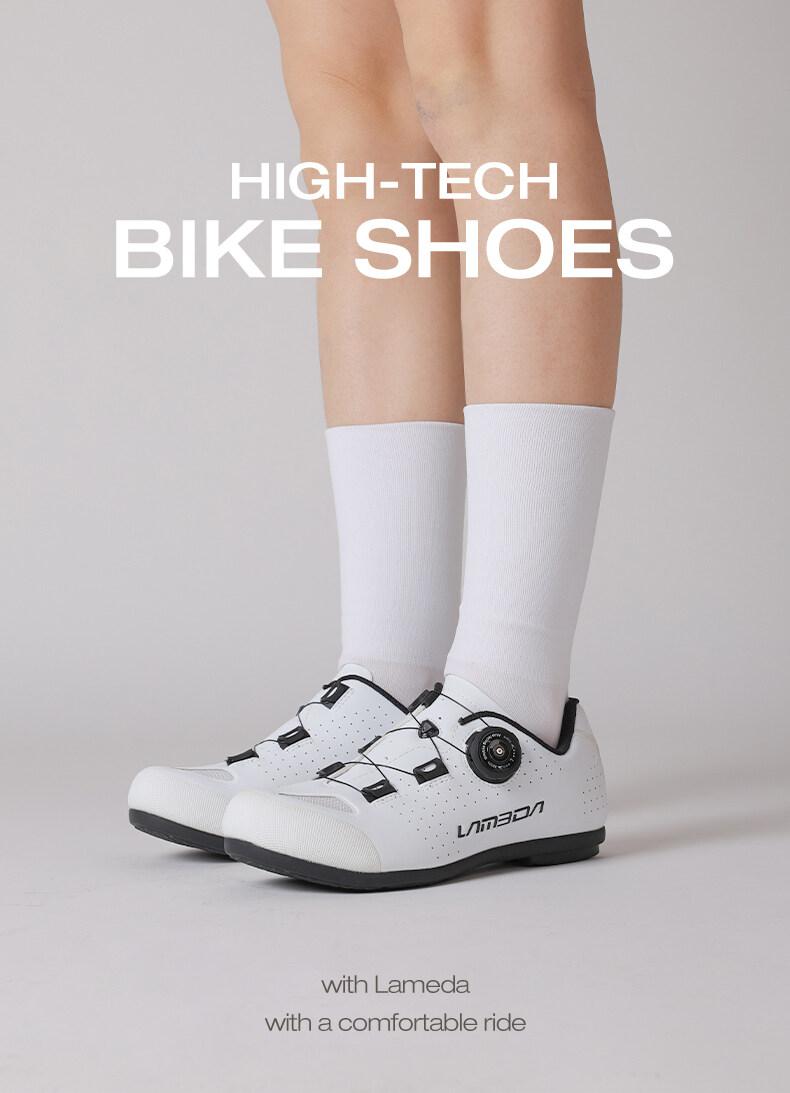 Product Introduction of LAMEDA Cycling Shoes Lockless Men Women MTB Road Bike Non Locking Shoes Deodorizing Antibacterial Breathable Bicycle Shoes 14