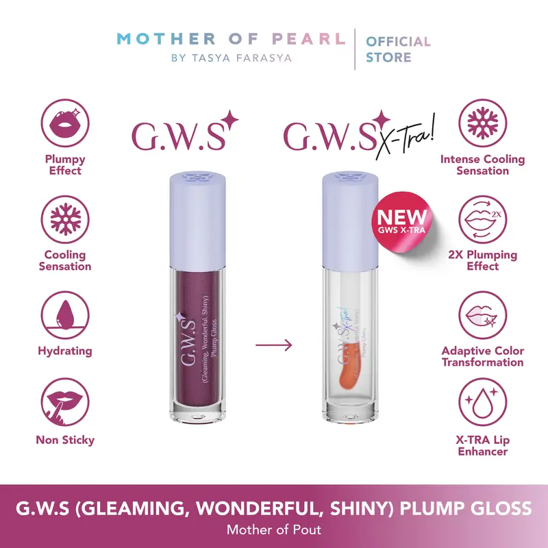 MOP - G.W.S (Gleaming, Wonderful, Shiny) Plump Gloss 3