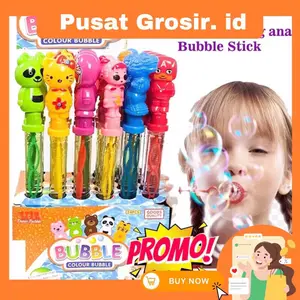 Mainan Gelembung Stick Bubble Jumbo 36 CM/ Bubble Stik Panjang/ Gelembung Tiup Balon