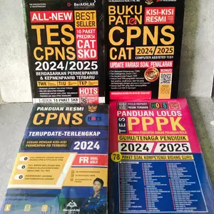 ALL-NEW TES CPNS CAT,BUKU PATON CPNS CAT, PANDUAN RESMI CPNS,PANDUAN LOLOS TES PPPK