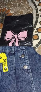 Product Review of SETELAN ROK CELANA JEANS TIGA KANCING ANAK PEREMPUAN from ʙ**ɢ Y**️ 1