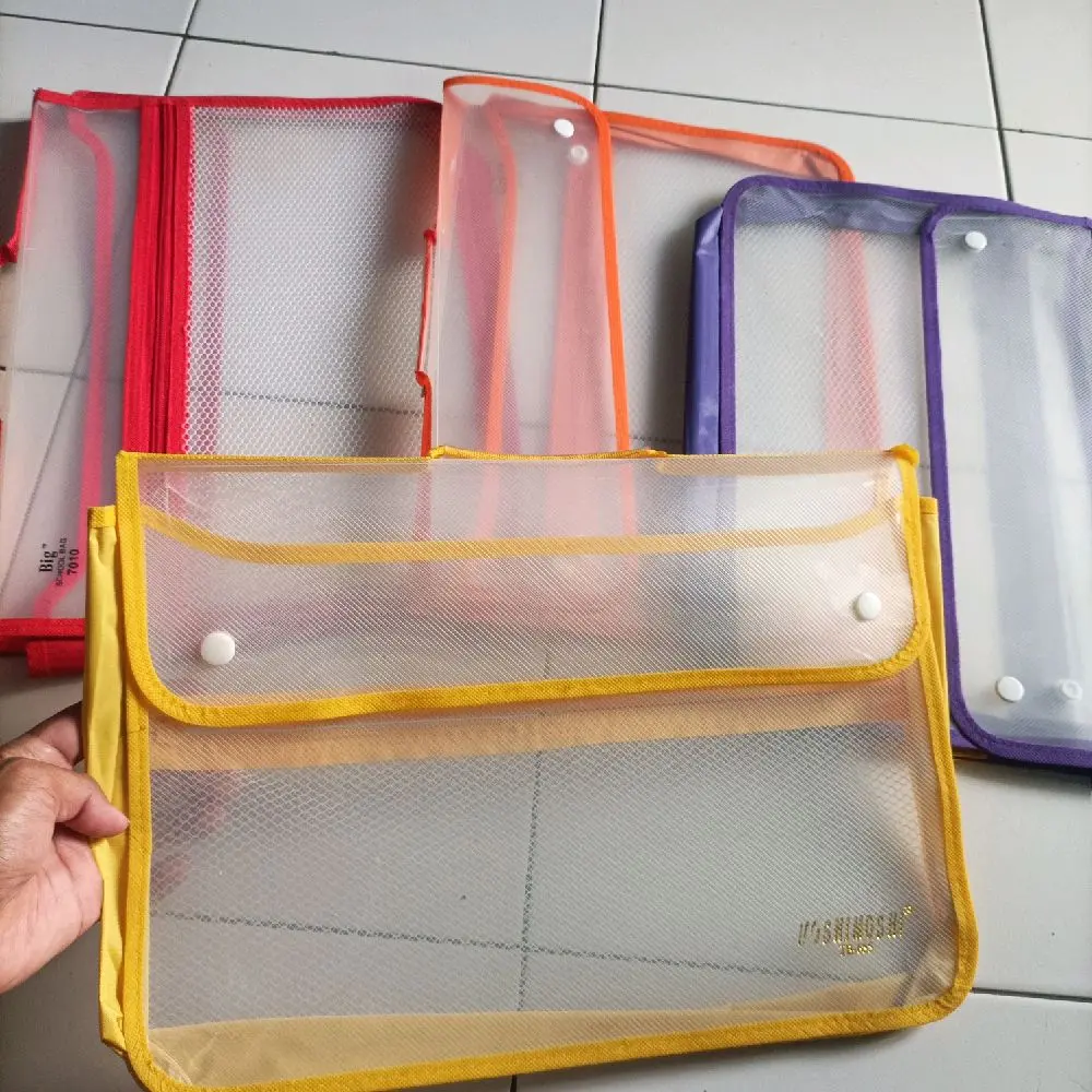Promo stopmap plastik kwalits oke,aneka warna random Stationery