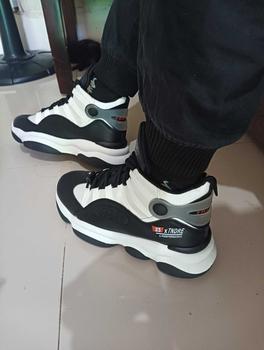 Product Review of PANARYBODY Sepatu Sneakers Pria Basket Keren Terbaru High Quality Trendy Keren Viral Casual Shoes Sport Karet Kasual Kerja Q3839 from R**i 3