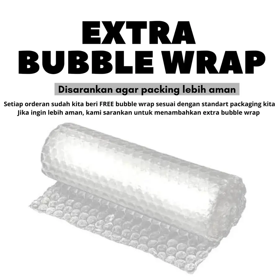 EXTRA Bubble Wrap Packing Dus Extra Packing Paking Ekstra - BUBBLE EXTRA