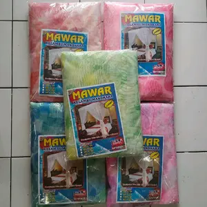 Kelambu Bunga Mawar Super Jumbo 200x200 180x200 150x200 120x200 - Perlindungan Nyaman