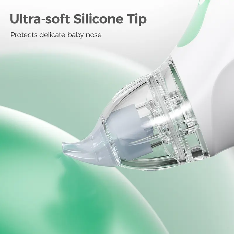 Momcozy Nasal Aspirator Máy Hút Mũi 3 Cấp Độ Điều Chỉnh Được 800mah Pin Lâu Máy Hút Mũi Chạy Điện Cầm Tay 3