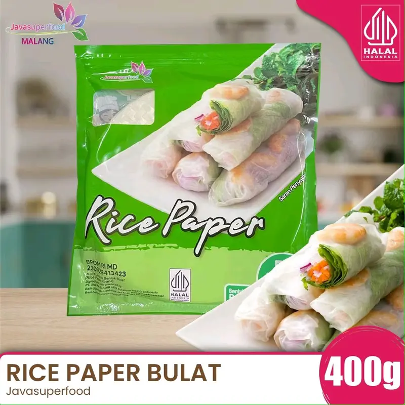 Rice Paper (Bulat isi 40)/ Banh Trang High Quality Rice Pape - Shop ...