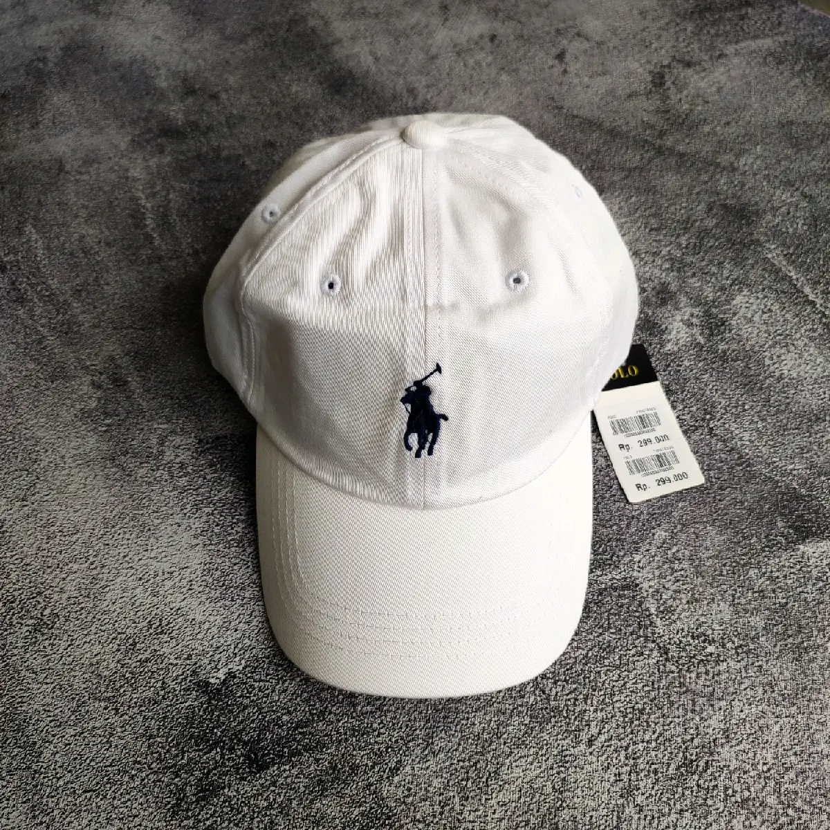 TOPI POLO ORIGINAL PUTIH