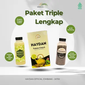 Haydan - Minuman Teh Paket Triple Haydan 8 hari - Minuman Rimpang JSR