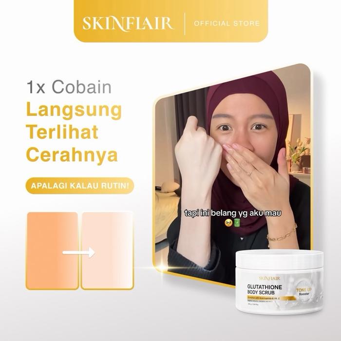 glutathione body scrub benefits for skin tone Promo UP BOOSTER by Skinflair - Kota Malang - Skinflair Zinc Anti-oxidative stress response genes: Choose your pack:Pack of 3 (45 Tablets)