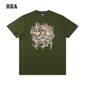 เสื้อยืดคู่รัก เฮฟวีเวท ผ้าคอตตอน 100% ทุกเพศ unisex เหมาะสำหรับฤดูร้อน ขายดีที่สุด คอกลม สั้นและหลวม มาใหม่ เหมาะสำหรับเล่นกีฬา