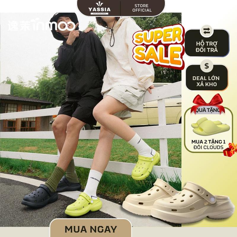 Tăng 1 size DÉP YASSIA LOBSTER - EVA CAO CẤP CHỐNG TRƠN TRƯỢT ÊM ÁI - XU HƯỚNG THỜI TRANG - DÉP NAM NỮ ĐẾ BẰNG - YASSIA OFFICIAL - YASSIA OFFICIAL