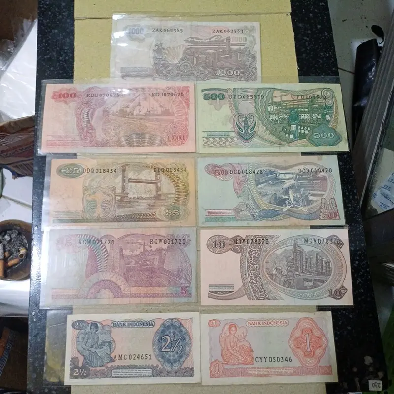 Set Seri Jendral Sudirman Tahun 1968 - 9 Lembar 2