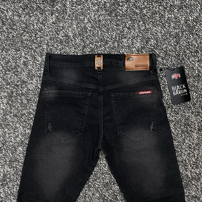Celana Jeans Panjang BIKERS Pria Terbaru Hitam Slimfit Denim Distro Cowok Dewasa 8