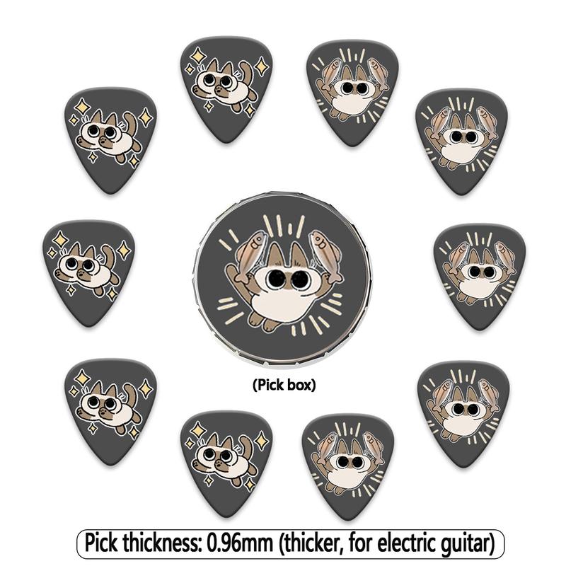 Guitar điện Dial PVC Bass 10 chiếc đa kích thước phụ kiện guitar yukriri 6