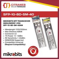 Gambar Mikrobits SFP Transceiver SFP-1G-BD-SM-40KM dari Citraweb Kab. Sleman 1 Tokopedia