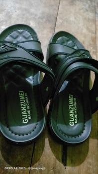 Product Review of Sandal Original Selop Pria Slip On Nyaman Kuat Empuk Hitam Coklat Cowok Kasual Sendal Laki-laki Kasual from M**g S**i 0