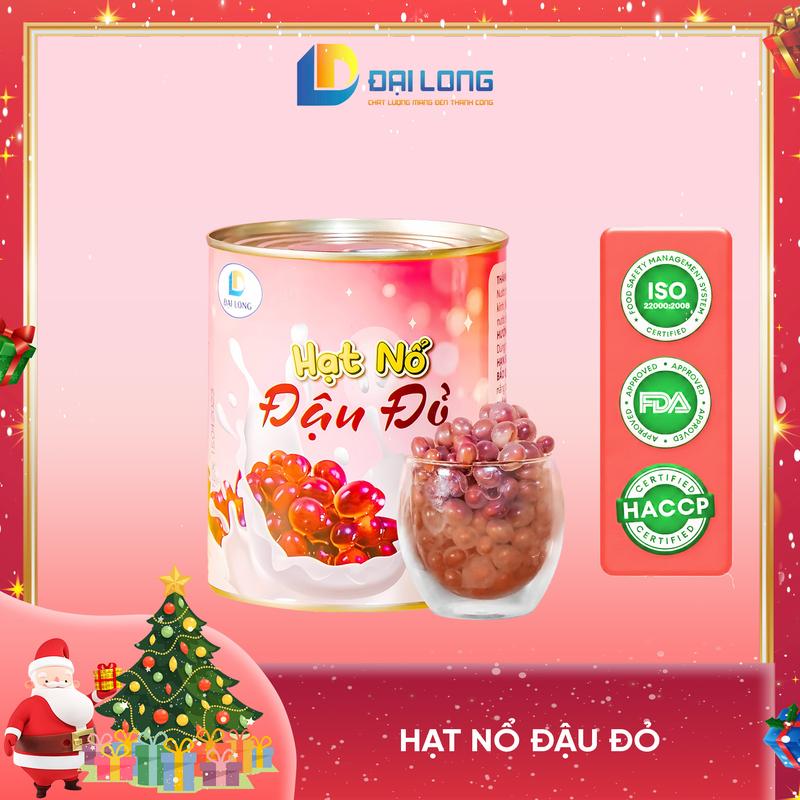 Lon 900g Hạt Nổ Đậu Đỏ NOEL hình trứng chim siêu ngon mềm lạ được ưu chuộng trong thức uống giải khát của các bạn trẻ hiện nay Ăn Vặt Chè Food