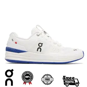 On Cloud The Roger pro 1 White Indigo Sepatu Tenis/Padel Sneakers Men's