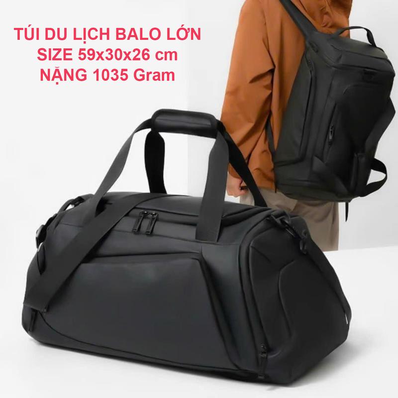 Túi xách du lịch đeo vai , túi trống du lịch chất liệu vải oxford cao cấp chống thấm nước chống bụi