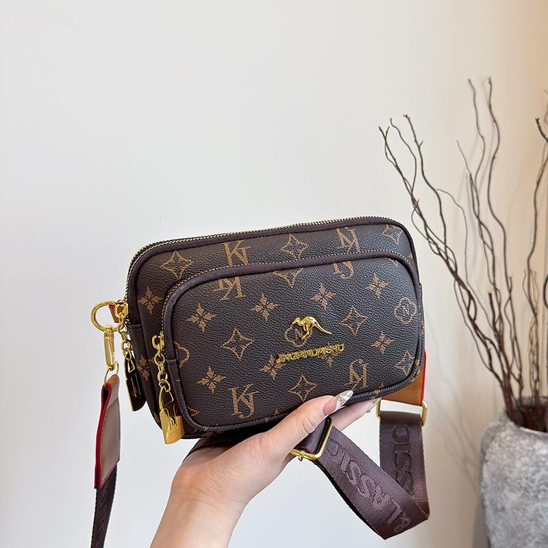 Túi Nữ, Cao Cấp, In Thời Trang Cổ Điển Mới, Túi Đeo Vai Nữ, Túi Vuông Nhỏ túi Messenger